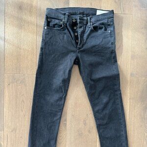 Rag & Bone Jeans Fit 2, Faded Black